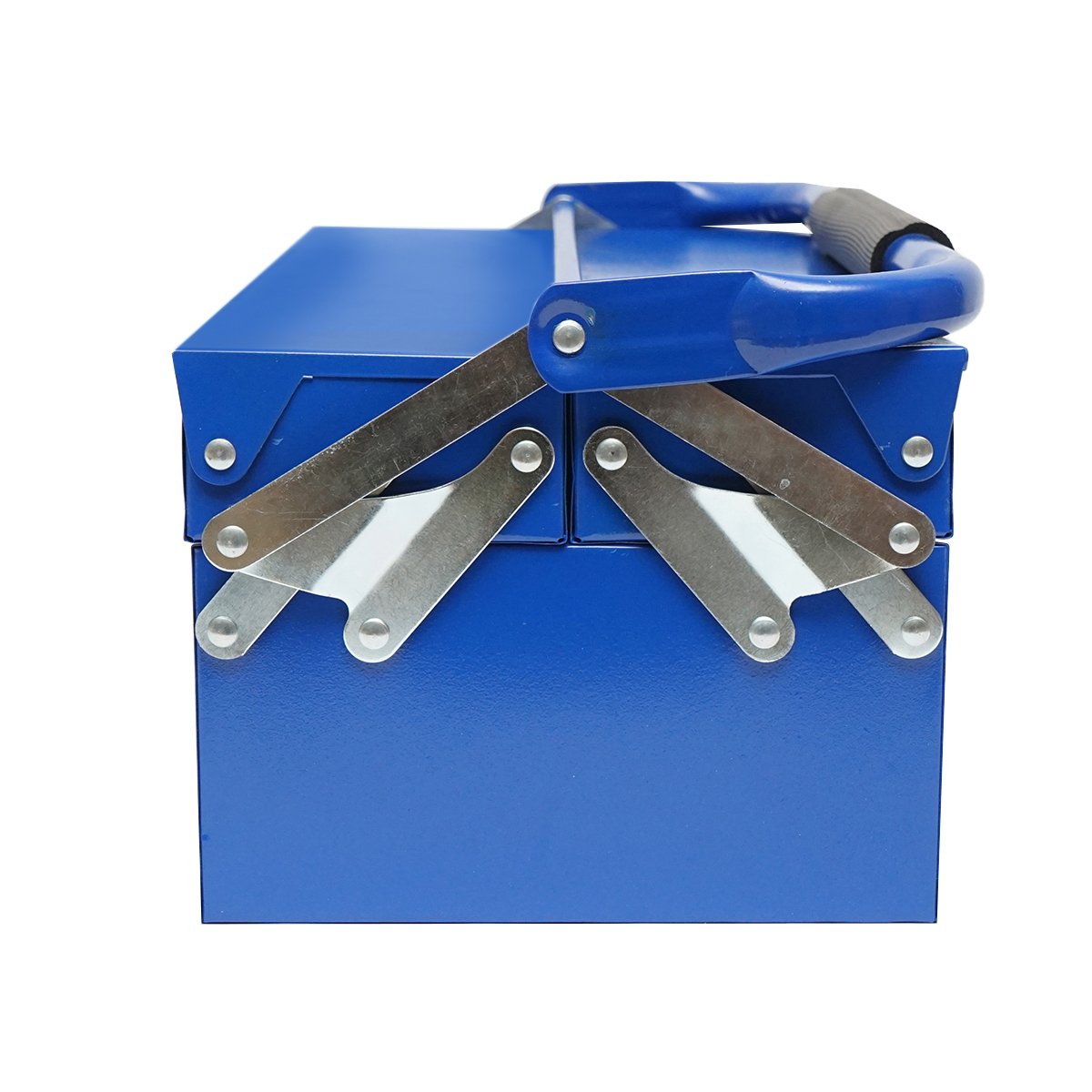 Trusa scule 64 piese cutie metalica rabatabila 48x24x21cm